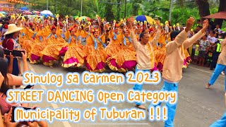 Sinulog sa Carmen 2023 TUBURAN Municipality STREET DANCING Open Category | Sinulog Festival Cebu