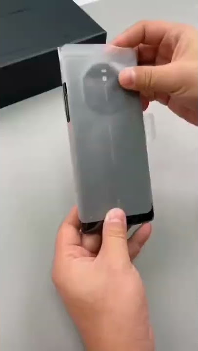 Unboxing Porsche Design Huawei 40rs