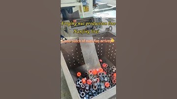 Automatic production line for forging nuts# Forged nut# Nut production line# Automation equipment