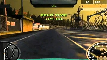 NFSMW: Dunwich Bay 5 Laps Best Lap -1:15:03 No Nos No Junkman WCG Rules (Elise)