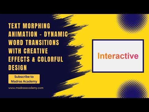🔮 Text Morphing