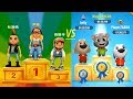 Subway Surfers Jake VS Talking Tom Gold Run Funny Racing - Friv4T