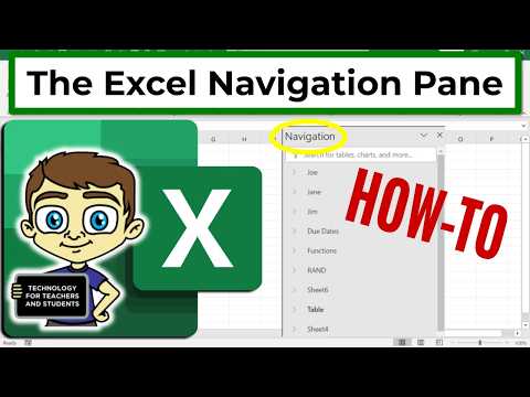 Excel Navigation Pane: Your Table of Contents for Spreadsheets