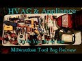 Service Technician Tools and Milwaukee Jobsite Backpack Review