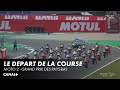 Le dpart de la course  grand prix des paysbas  moto 2