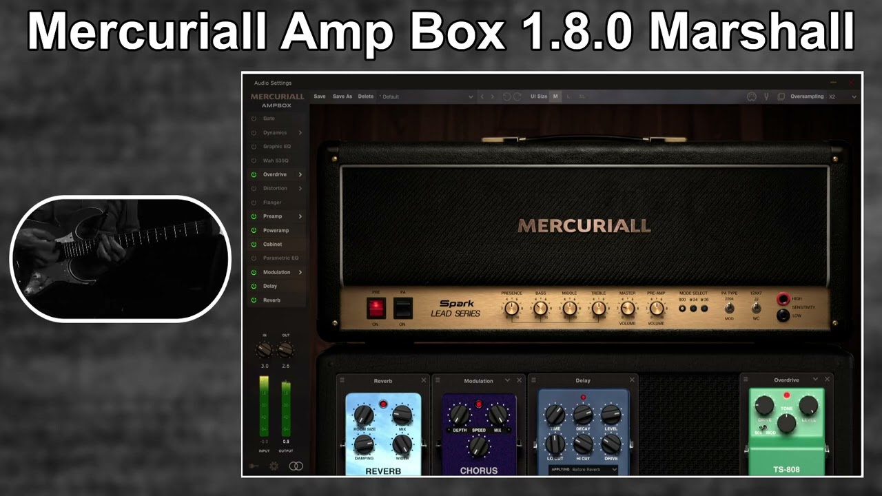 Лучший плагин для усилителя Marshall JCM-800 в 2026 году.