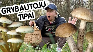 GRYBAUTOJŲ TIPAI  | STIMOMEDIA | Pildyk