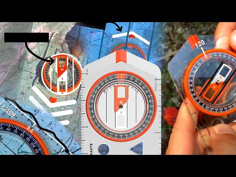 How to use a compass on a hike ?