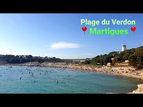 Plage du Verdon La Couronne Martigues [4K]