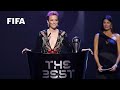 Megan Rapinoe's Inspirational Speech | The Best FIFA Football Awards
