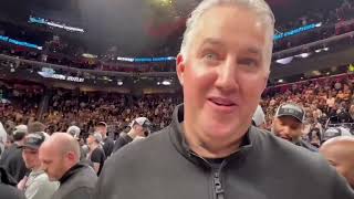 Matt Painter and Robbie Hummel's reaction to Purdue reaching first Final Four  1980