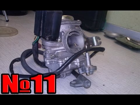 Разборка, сборка, чистка карбюратора от 139qmb
