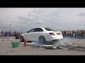 Crazy Mercedes-AMG E63S R800 Destroy a Set of Tyres in 1 Minute!