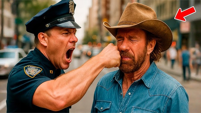 A Cop Hit Chuck Norris, But What He Did Next Shocked Everyone