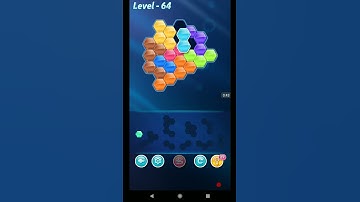 BLOCK HEXA PUZZLE LEVEL 64 ANSWERS VARIETY A LEVEL PACK