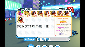 😢HUGE RIP😢 What happens when you fuse 7 MYTHIC Blimp Dragon with 13% chances ( Pet simulator X )