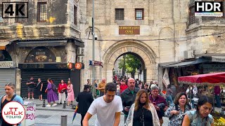 Istanbul, Old City Walking Tour | Saturday | 4K HDR