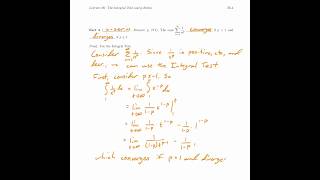 11.3: Integral Test