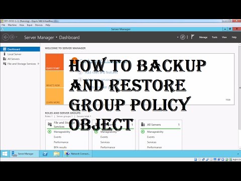 Video: How To Restore The Policy