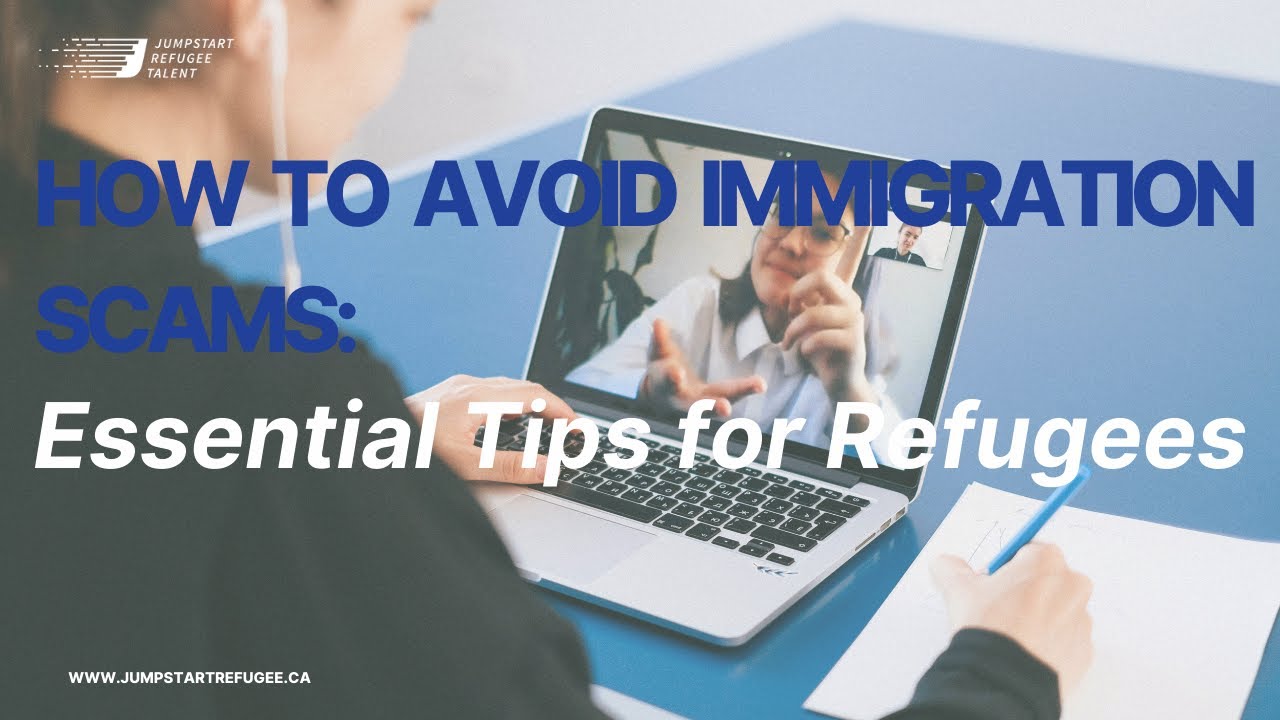 How to Avoid Immigration Scams: Essential Tips for Refugees - YouTube