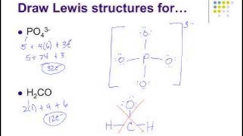Lewis Structures, Part 2 of 3