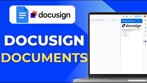 How To Docusign Documents Via Google Docs Add Fields Automatically!