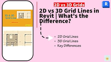 2D vs 3D Grid Lines in Revit | What