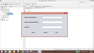 How to add reset and exit button