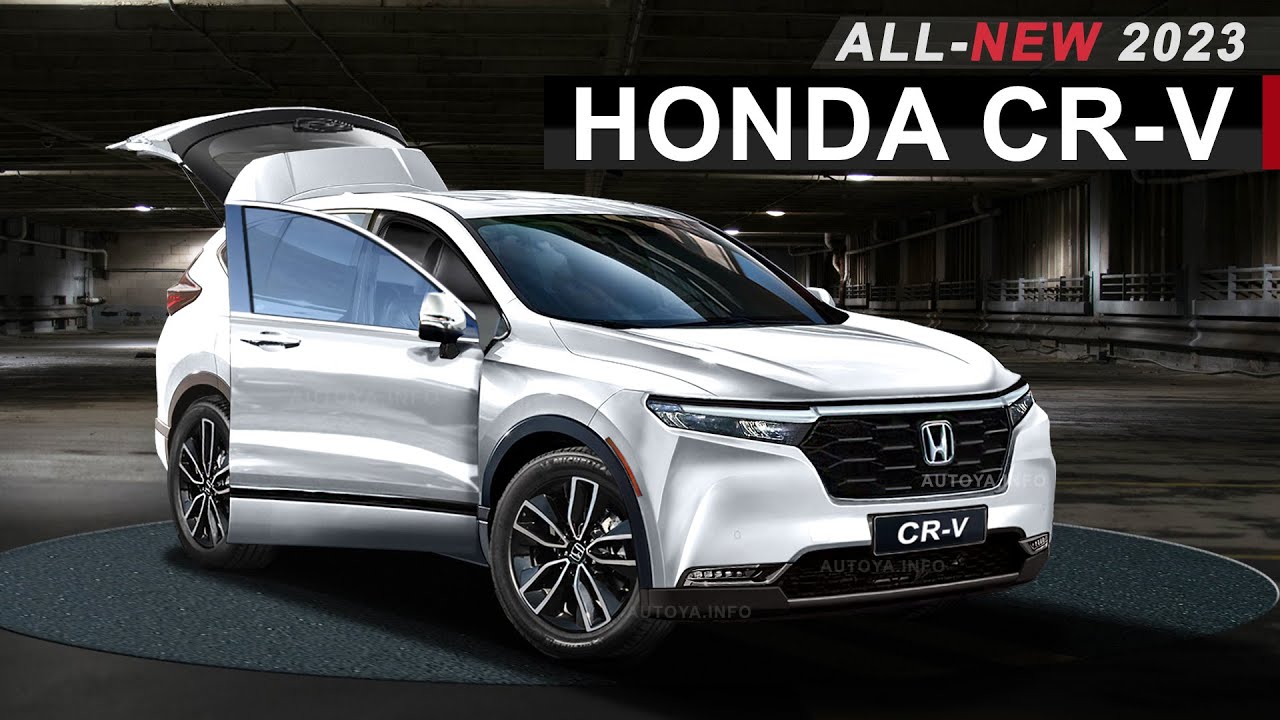 New 23 Honda Cr V Redesign Next Generation Of Suv In Renderings Before 22 Release Date Youtube