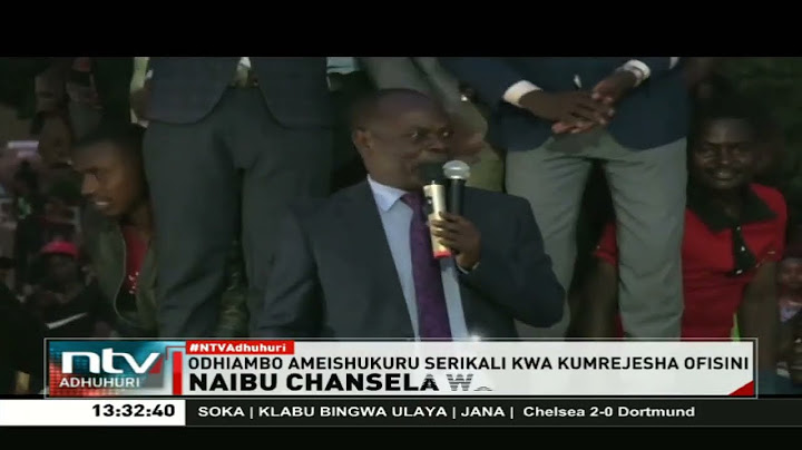 Naibu Chansela wa chuo cha Meru amshukuru Ruto kwa kuingililia kati kurejeshwa kwake shuleni