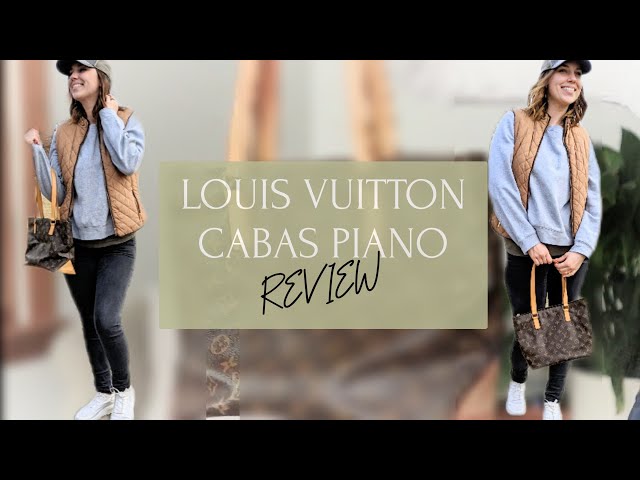 The Louis Vuitton Cabas Puano is the perfect bag to het get yiu in the, louisvuitton