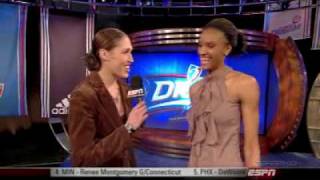 Phoenix Mercury Select DeWanna Bonner #5 in the 2009 WNBA Draft