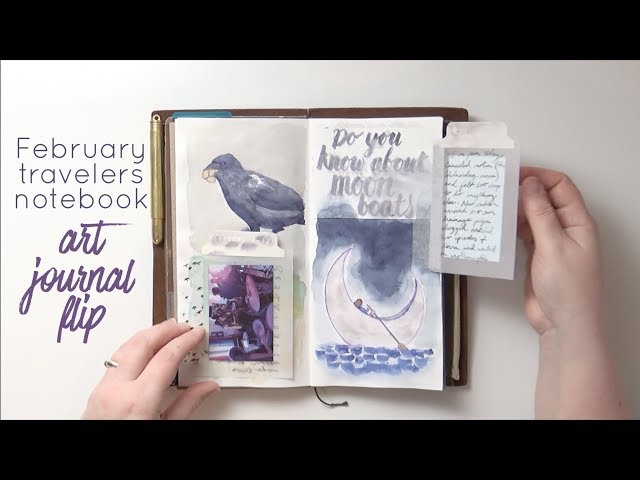 Artist Fills Traveler's Notebook With Intimate Visual Diary