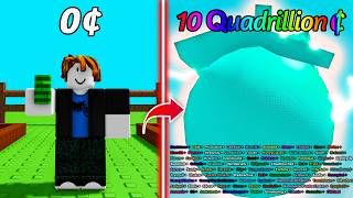 I Started With Only 1 Cocovine Seed To Become Quadrillionaire And Earn 10 Quadrillion In Grow Garden