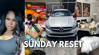 SUNDAY RESET | cleaning, skincare, GRWM for the week, grocery shopping , + editing #sundayreset