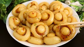 Better than pasta, delicious garlic potatoes! healthy easy potato recipe ! no frying ! very quick !