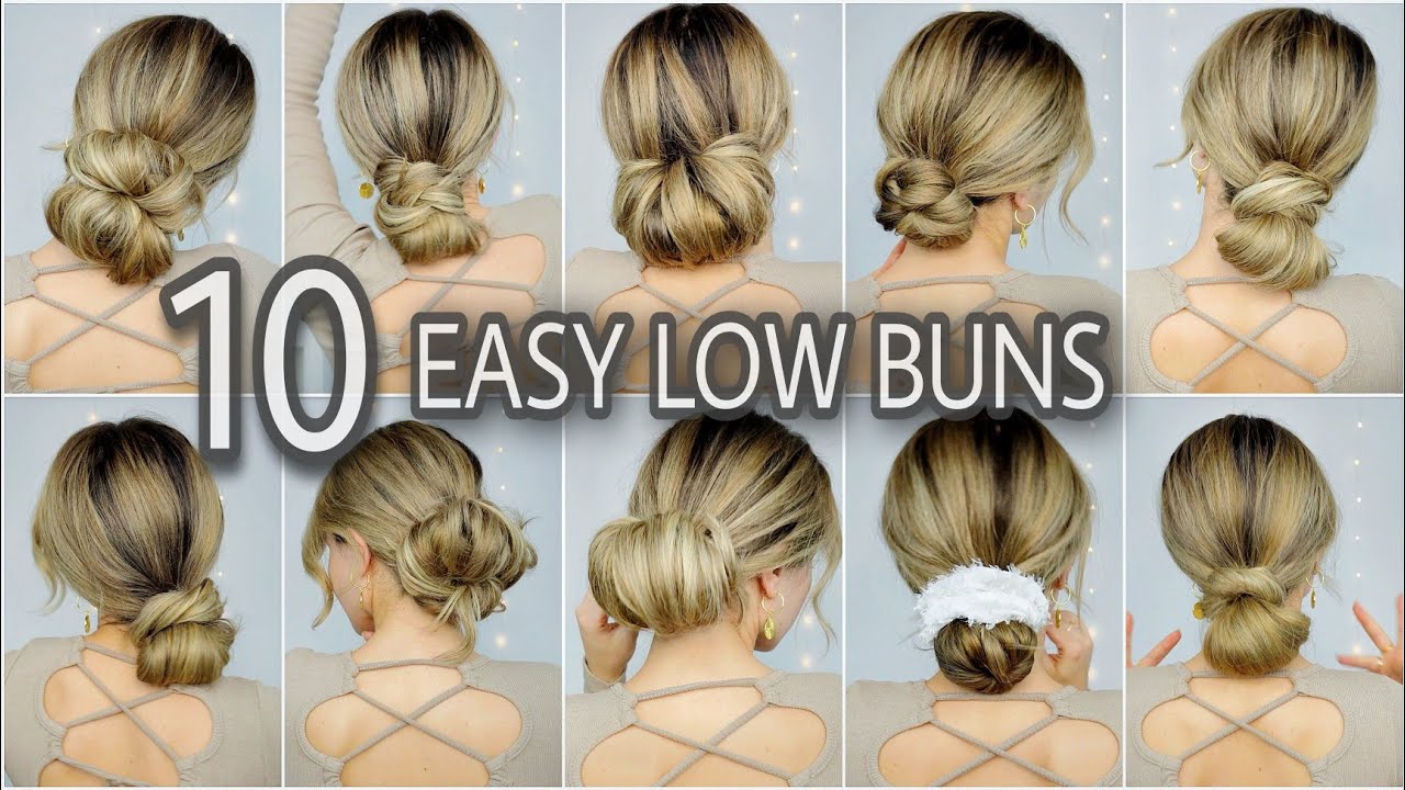 32 Low Bun Hairstyles That Are Easy  Sleek For All Occasions