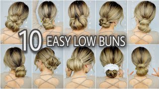 10 LOW MESSY BUN HAIRSTYLES YOU NEED TO KNOW  MEDIUM & LONG HAIRSTYLES