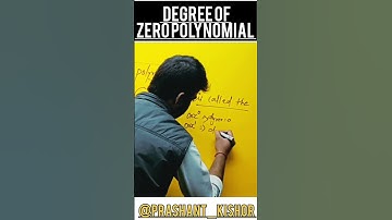 Degree of Zero Polynomials | Polynomials| #viral #shorts #ytshorts #youtubeshorts #cbse