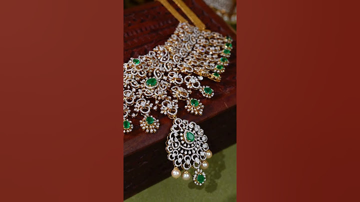 Beautiful 18k Diamond Bridal Wedding Jewellery Collection 2023 | Krishna Jewellers