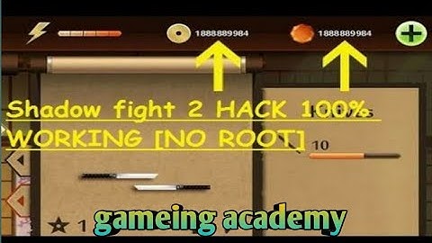 shadow fight 2 hackhack  100% working  NO ROOT