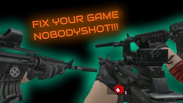 (raw) Gun glitch AGAIN !!  Fix your game NOBODYSHOT | KUBOOM