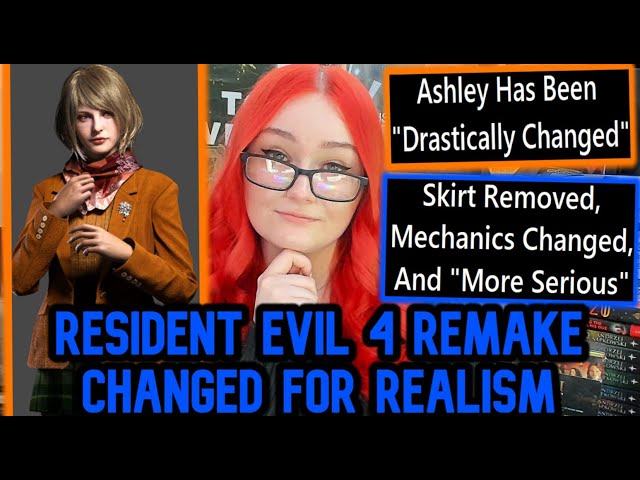 Resident Evil 4 Remake Changing Ashley's Skirt Gives Me Hope