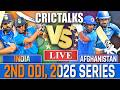 🔴 LIVE: IND Vs AFG, 3rd ODI, 2026 Series Live Cricket Score Commentary, 2nd Inn Live Match Today