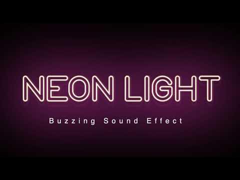 Neon Light Flickering II Buzzing Sound Effect - YouTube