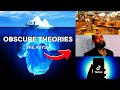 The obscure theories iceberg the abyss