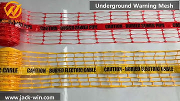 Detectamesh Detectable Underground Warning Tape Mesh