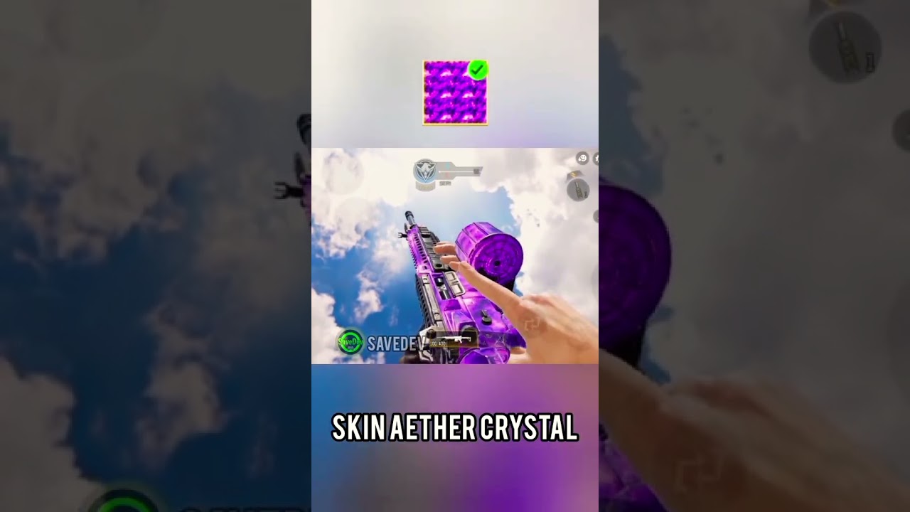 LMG skin Aether Crystal 