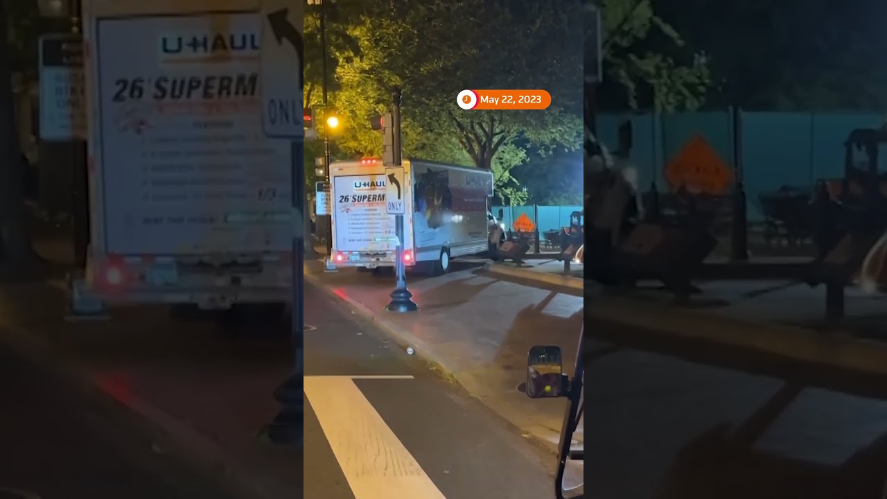 Truck Crashes Near White House Nazi Flag Found