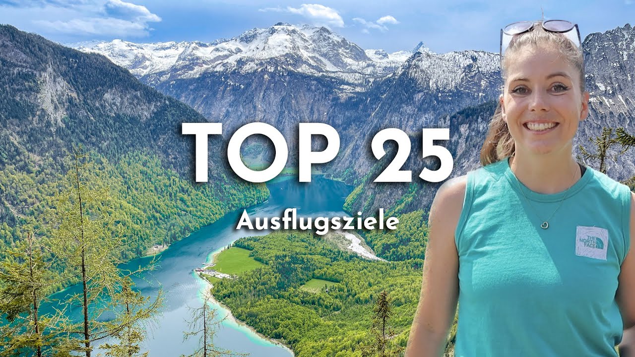 ⁣25 geniale Ausflugsziele in Deutschland